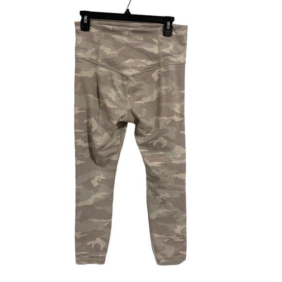 Athleta Elation 7/8 Tan Camo Tight Size M - Picture 2 of 8
